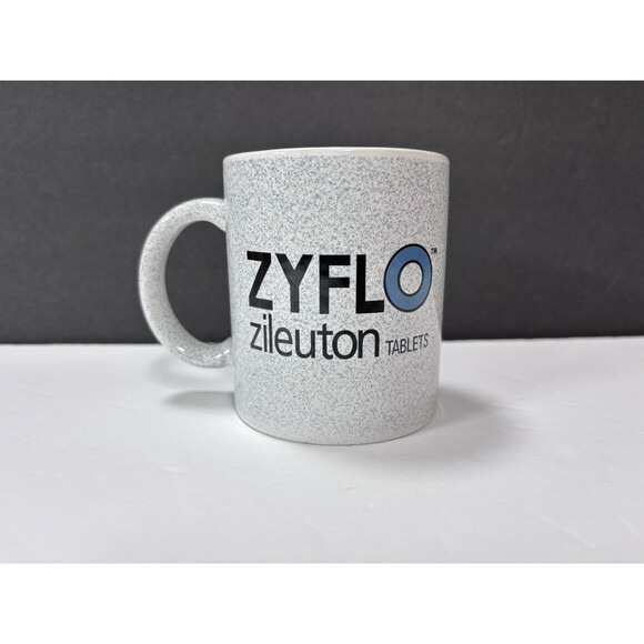 Zyflo Zileuton PROMO Advertisement Coffee Mug B.C. Comic Pharmaceutical Medical - Picture 1 of 5